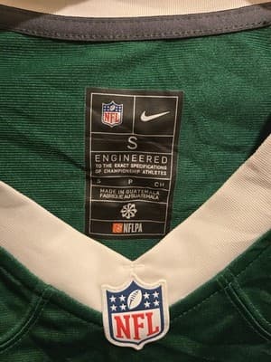 Nike NFL Jersey Mens S Gardner #1 Green - Writing on the back Number - Thumbnail 4