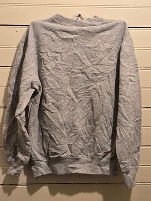 Port Company Sweatshirt Youth M Gray Castle PE Core Fleece Crewneck School Logo - Thumbnail 4