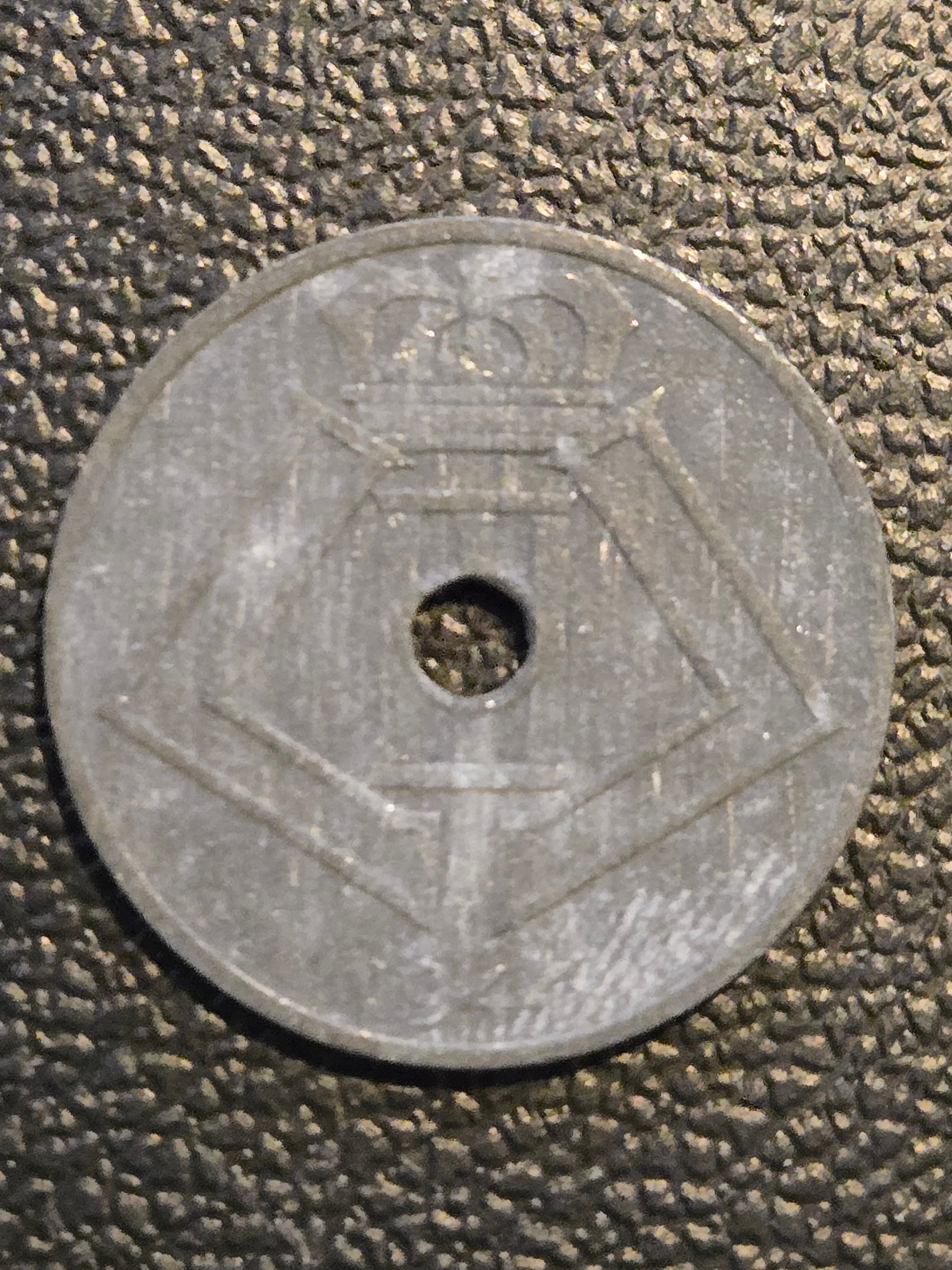 1944 Belgium 25 Centimes Fine Condition, Uncertified - Image 1