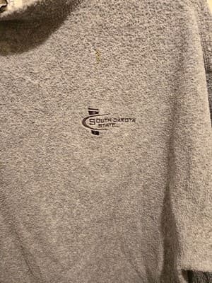 Gear For Sports Sweatshirt Mens XL Gray Crewneck South Dakota State Terry Logo - Thumbnail 2