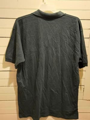 Dickies Polo Shirt Mens XL Dark Green Short Sleeve Pocket Work Uniform Collared - Thumbnail 3
