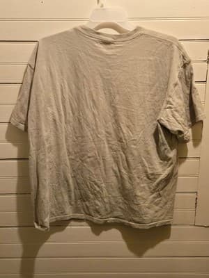 Lacoste Sport Tee Mens 2XL Crocodile Logo Short Sleeve Casual Gray Shirt - Thumbnail 3