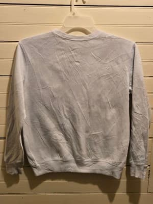 Love Tribe Sweatshirt Womens M Tom Jerry Graphic Crewneck Light Blue Long Sleeve - Thumbnail 3