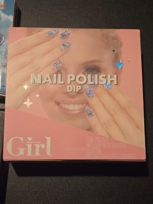 Whos That Girl Nail Polish Dip Kit Magnetic Lashes Nose Trimmer Jewelry Lot - Thumbnail 2