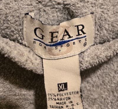 Gear For Sports Sweatshirt Mens XL Gray Crewneck South Dakota State Terry Logo - Thumbnail 3