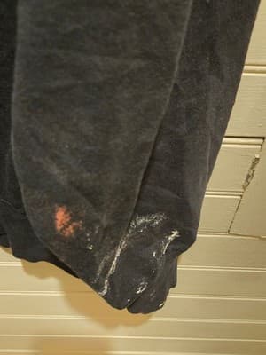 Campus One Sweatshirt Mens XL Illinois Valley Quarter Zip Pullover Black - Thumbnail 4