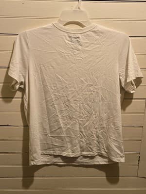 MTV T-Shirt Mens L White Floral Logo Music Television Graphic Tee Licensed 2021 - Thumbnail 3