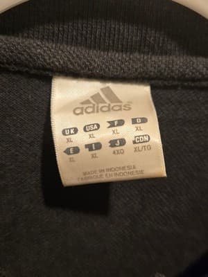 Adidas Polo Shirt Mens XL New York Mets Embroidered Logo Navy Short Sleeve MLB - Thumbnail 2