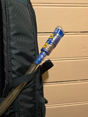 Outdoor Products Backpack Unisex 2L Hydration Reservoir Deluxe Teal Black Hose - Thumbnail 3