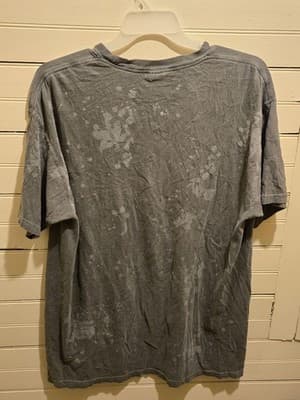 Comfort Colors Pink Floyd Shirt Mens XL Gray Distressed Bleach Graphic Tee - Thumbnail 3