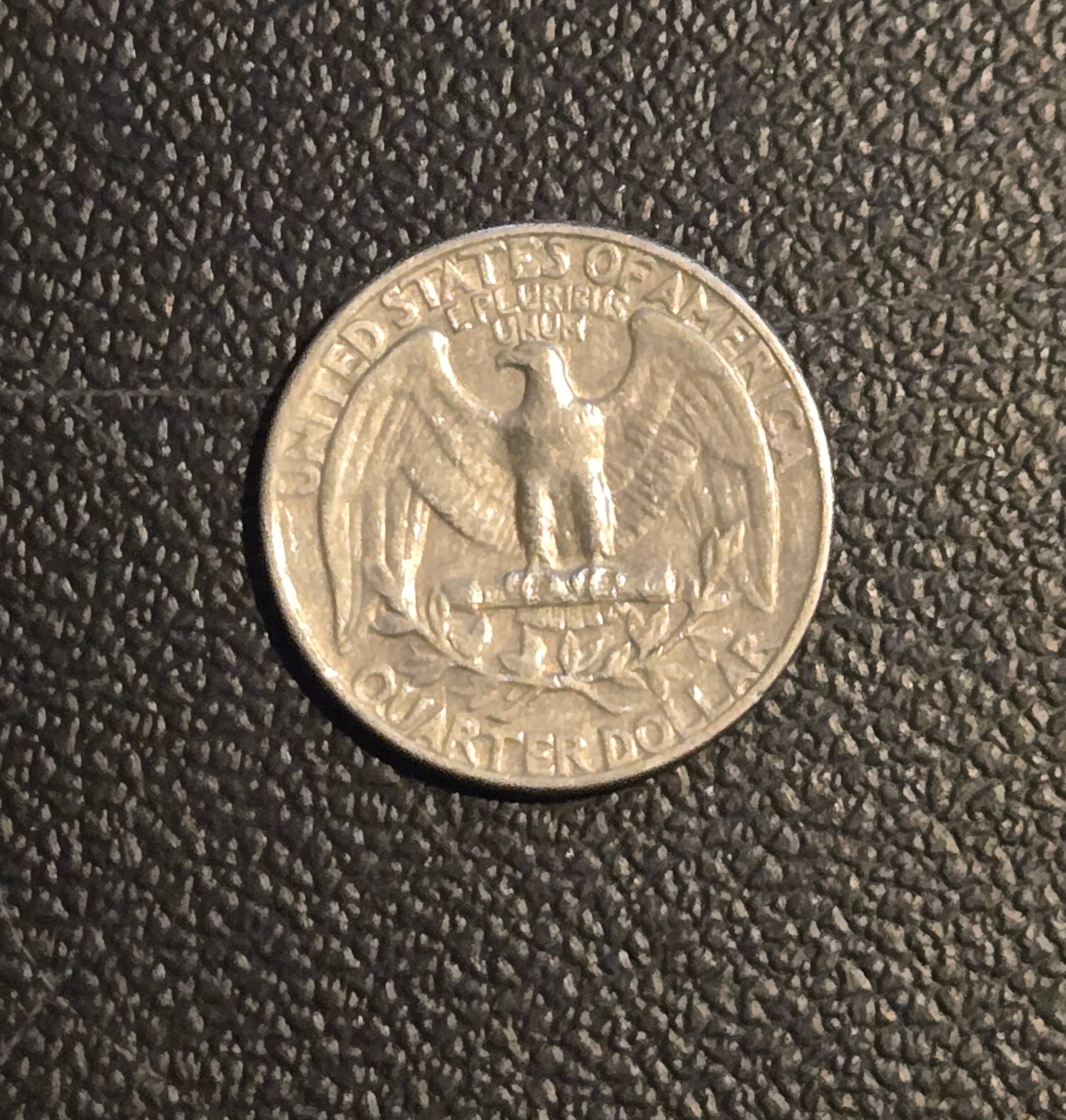 1965 USA Quarter Dollar Clad Coin No Mint Mark - Very Good - Collectible US Coin - Thumbnail 2