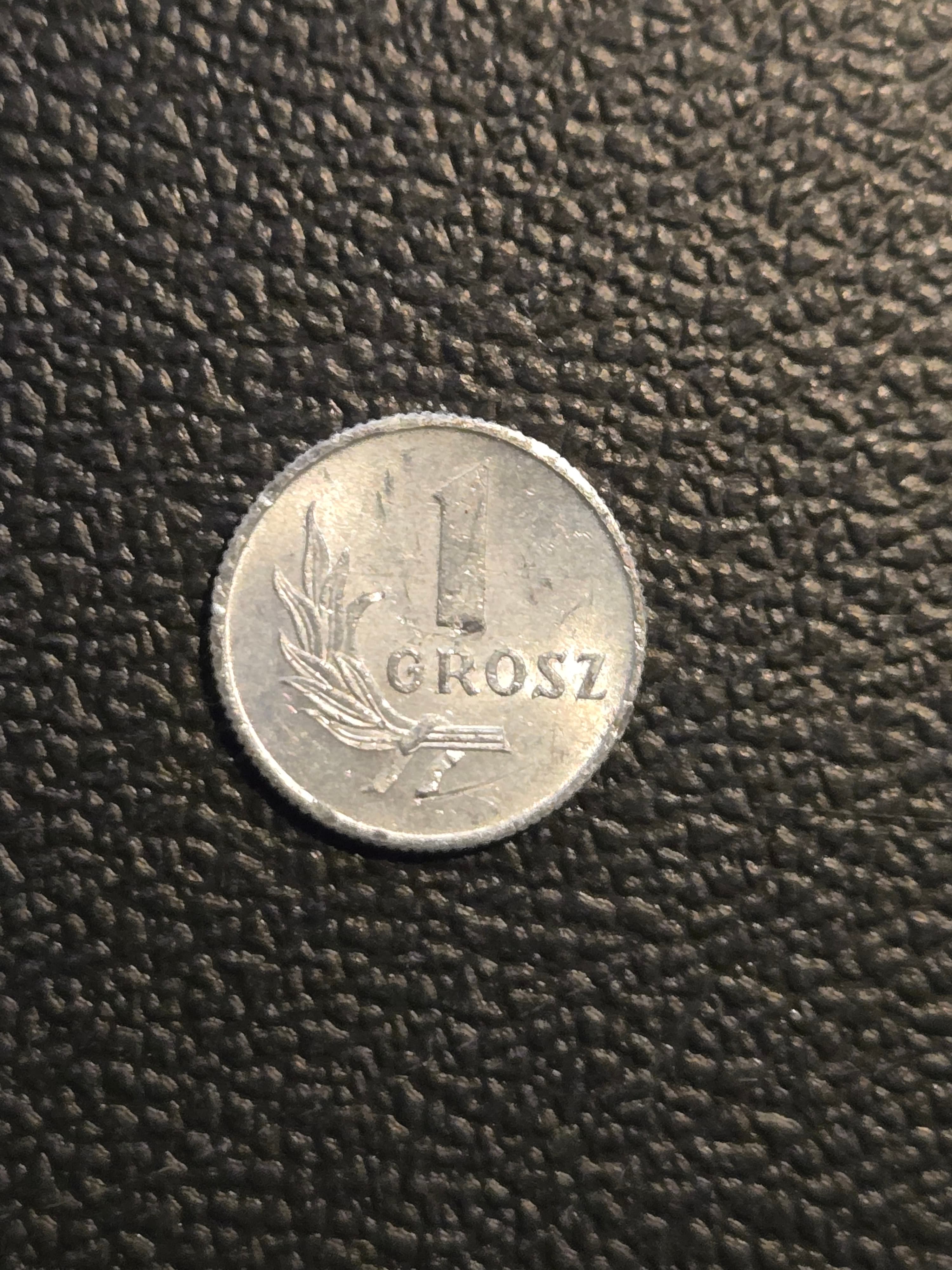 1949 Poland 1 Grosz Coin - Rare Vintage Currency - Image 1