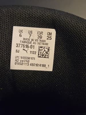 Puma Basketball Shoes Men's 7 Aqua Teal Yellow Athletic Lightweight Sneakers - Thumbnail 2