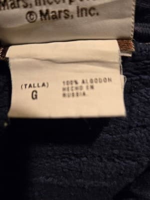 M&M's Brand Hoodie Mens L Navy M&Ms World Las Vegas Algodon Pullover - Thumbnail 3