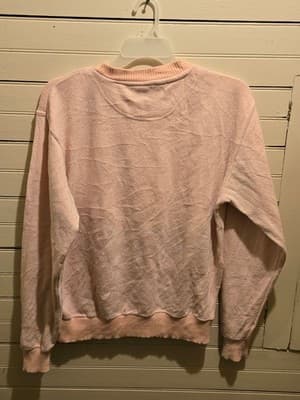 Surf Co Sweatshirt Unisex L Great Smoky Mountains Embroidered Pink Soft Crewneck - Thumbnail 3