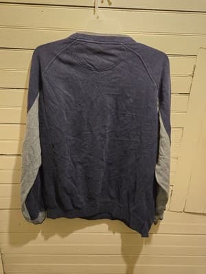 Main Gate Sweatshirt Mens XL 2005 National Finals Rodeo Navy Gray Crewneck - Thumbnail 3