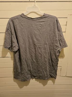 New Orleans Jazz Shirt Mens Gray Short Sleeve French Quarter Graphic Tee - Thumbnail 2