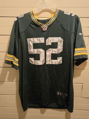Nike NFL Green Bay Packers Jersey Men's XXXL Matthews 52 Sewn Name Number - Thumbnail 2