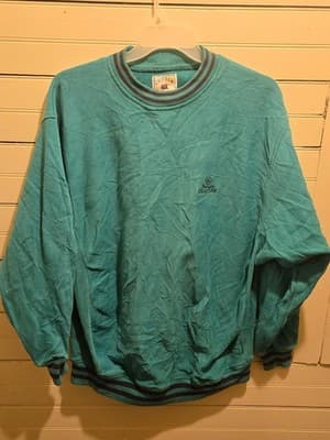 Cutter & Buck Sweatshirt Mens XL Sheraton Desert Inn Embroidered Teal USA - Image 1