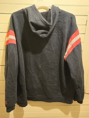 Adidas Hoodie Mens 2XL Toronto Raptors Navy Full Zip Hooded Fleece Sweatshirt - Thumbnail 2