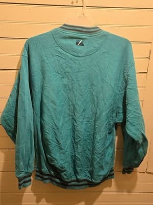 Cutter & Buck Sweatshirt Mens XL Sheraton Desert Inn Embroidered Teal USA - Thumbnail 2