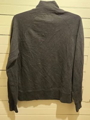 47 Brand Boston Bruins Men's Large 1/3 Zip Sweater W/ collar Black - Thumbnail 3