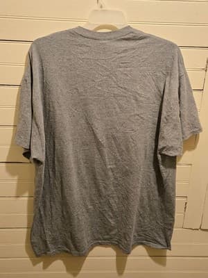 Gildan T-Shirt Mens 2XL Buffalo 716 NY Graphic Short Sleeve Gray Tee Distressed - Thumbnail 2