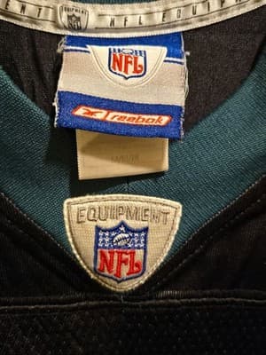 Reebok NFL Jersey Mens M Westbrook 36 Philadelphia Eagles Black Mesh Game Sewn - Thumbnail 4