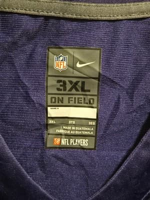 Nike Baltimore Ravens Tucker Jersey Mens 3XL #9 Purple On Field NFL Authentic - Thumbnail 2