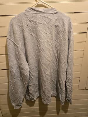 Reebok Sweatshirt Mens L Dallas Cowboys Football Gray Long Sleeve Crewneck Logo - Thumbnail 3