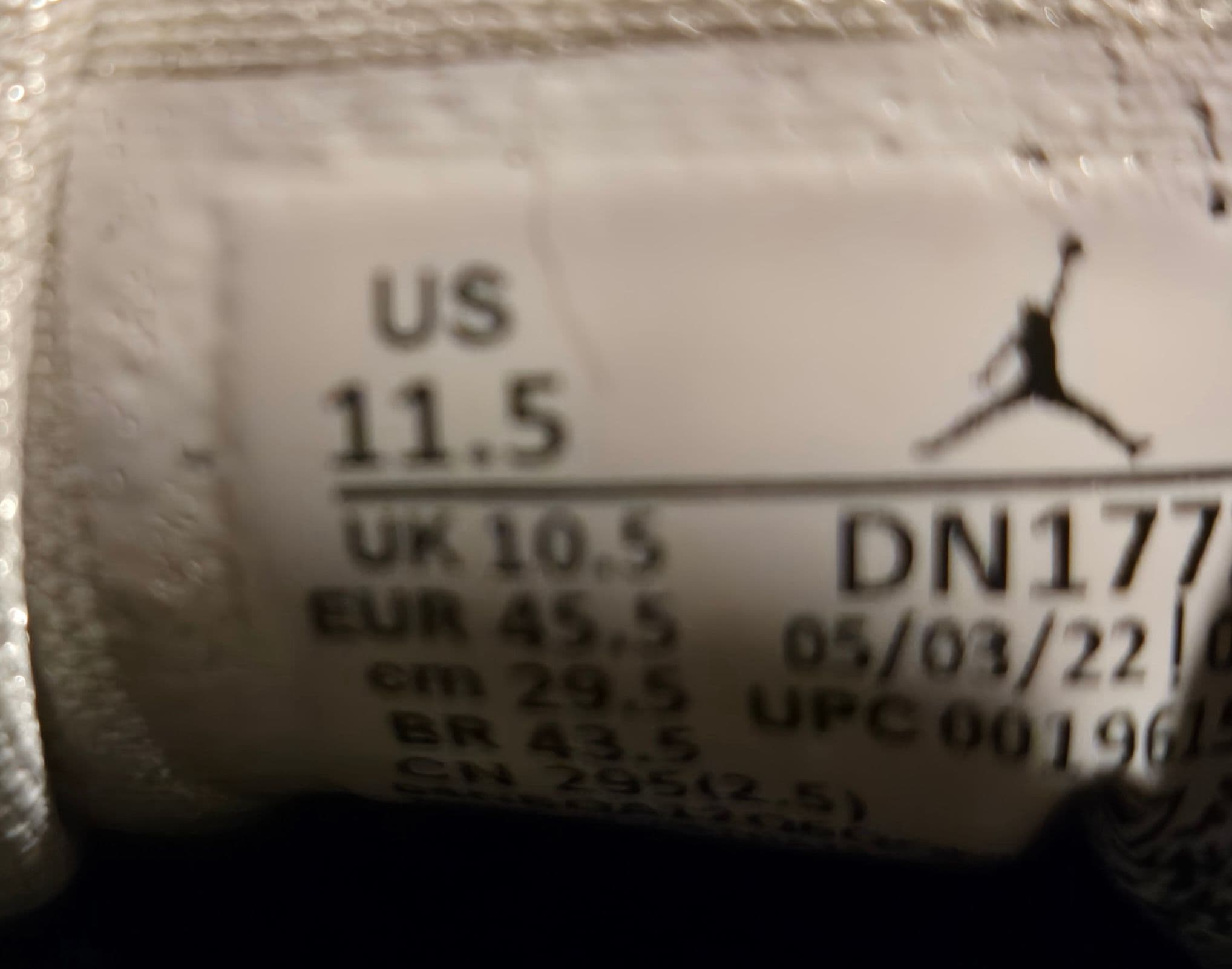 Jordan Basketball Shoes Mens 11.5 White Black Formula 23 Low Top Sneakers Pro - Thumbnail 2