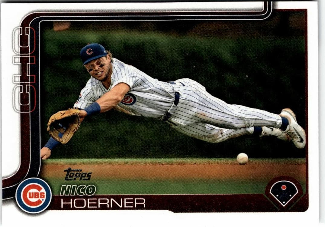 2025 Topps #38 Nico Hoerner - Image 1
