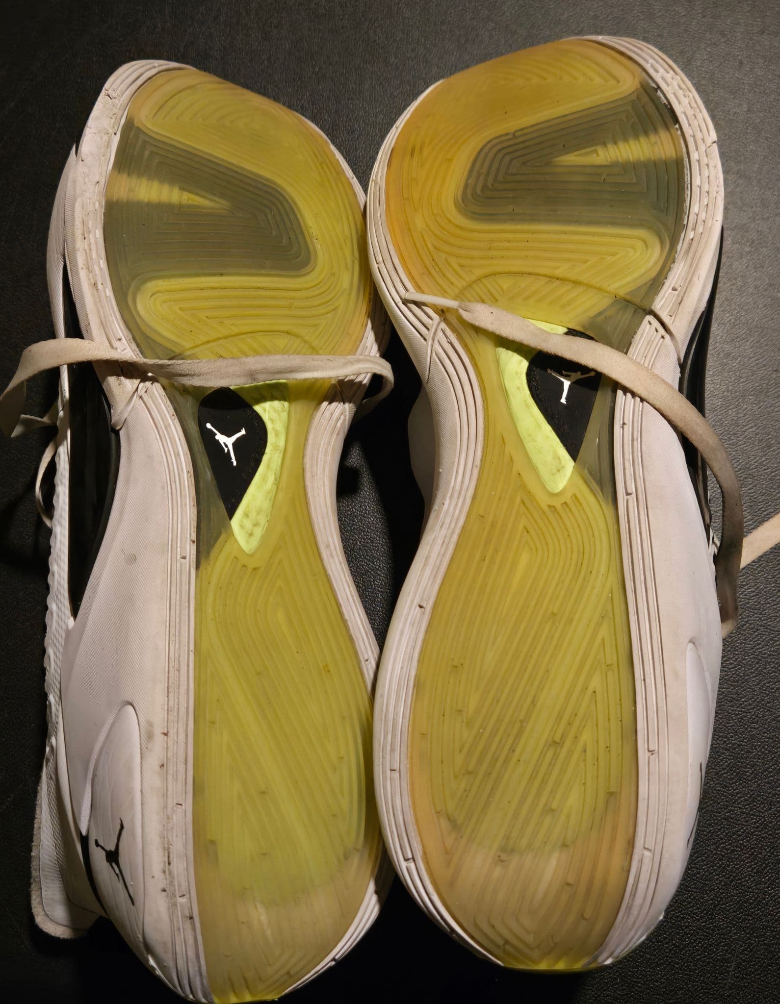 Jordan Basketball Shoes Mens 11.5 White Black Formula 23 Low Top Sneakers Pro - Thumbnail 5