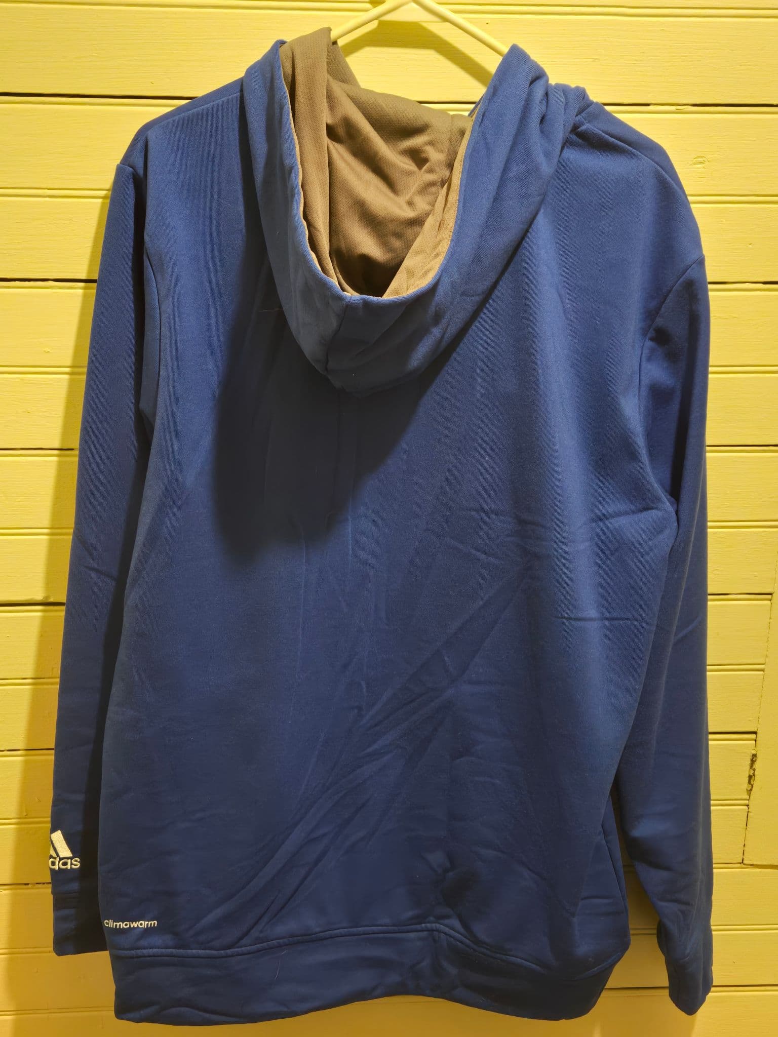 Nike Hoodie Mens L New York Mets Dri-Fit Pullover Gray Blue Sweatshirt - Thumbnail 3