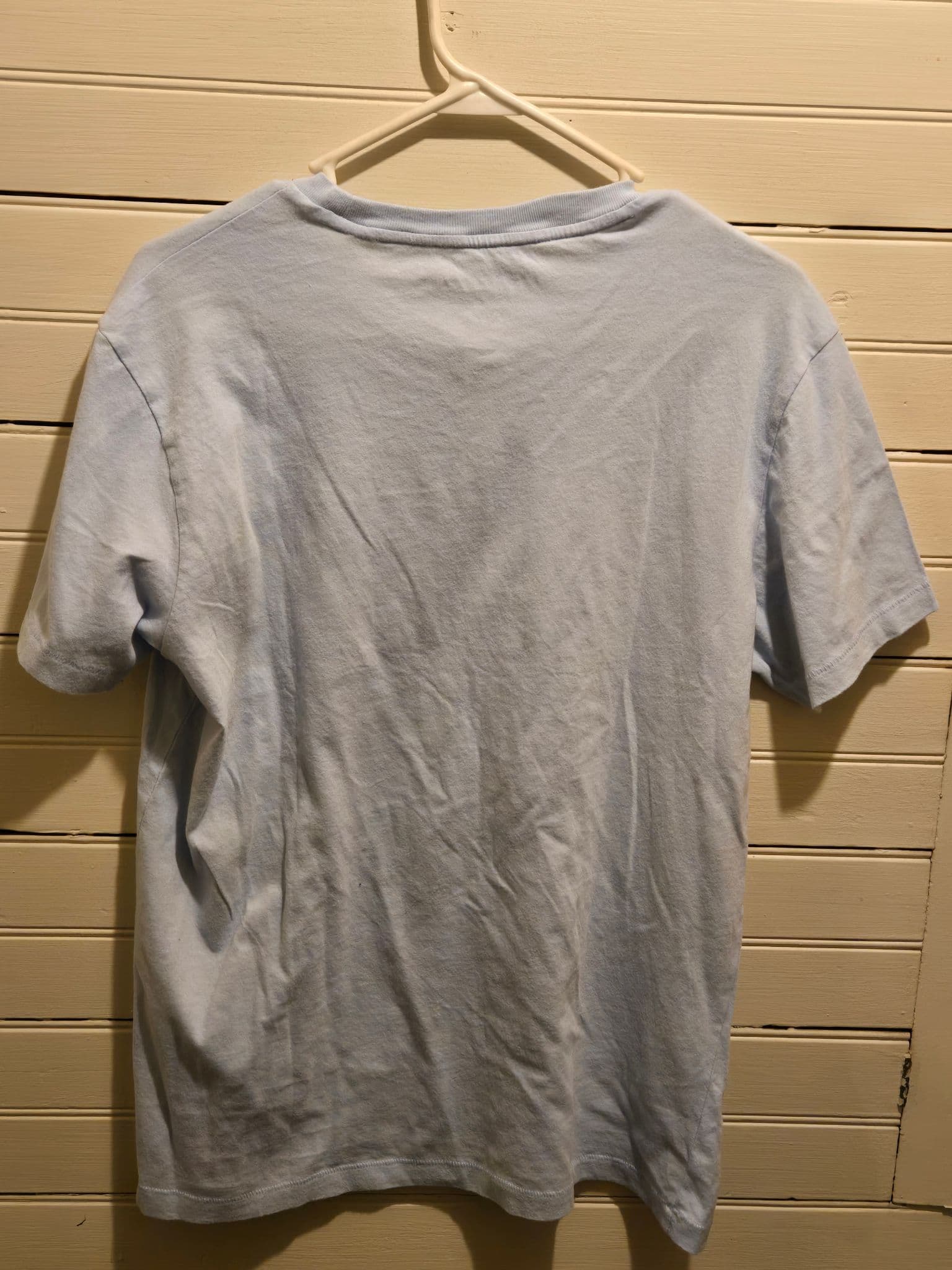 Aeropostale Shirt Mens M Light Blue 1987 Embroidered Applique 100% Cotton NWT - Thumbnail 2