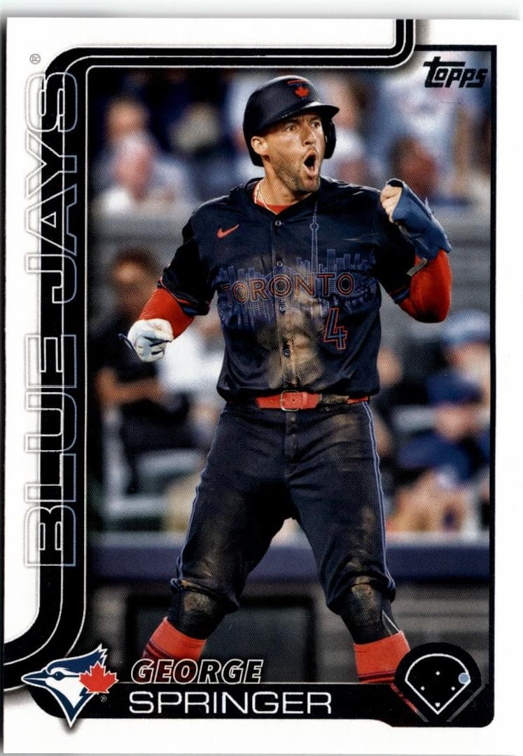 2025 Topps #82 George Springer - Image 1