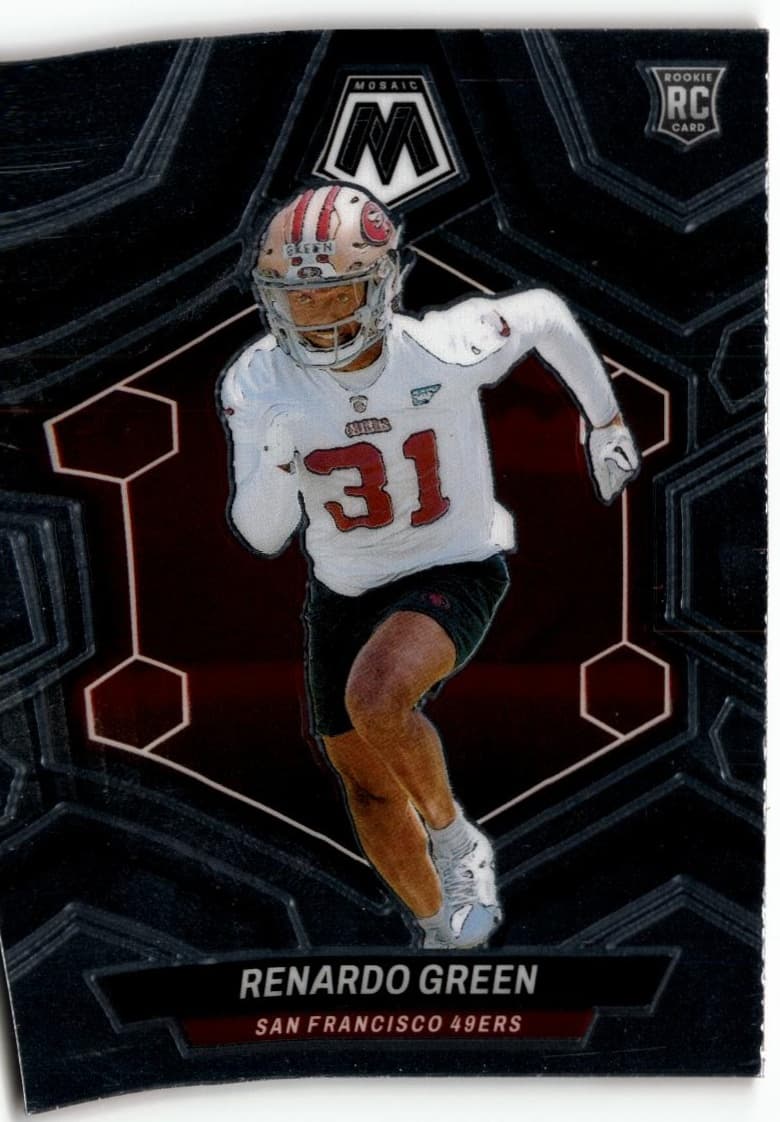 2024 Panini Mosaic #358 Renardo Green - Image 1