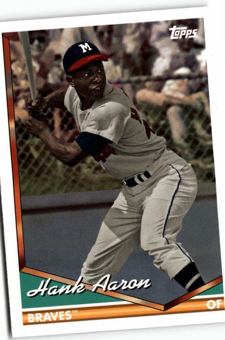 2024 Topps Archives #296 Hank Aaron - Image 1