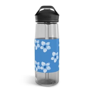 Water Bottle, Floral Design // Flower CamelBak Eddy® 20oz/25oz, - Image 1