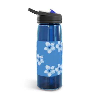 Water Bottle, Floral Design // Flower CamelBak Eddy® 20oz/25oz, - Thumbnail 4