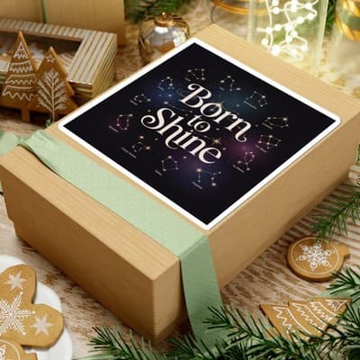 Born to Shine Astrology Stickers, Zodiac Decor, Gift for Astrologers, [...] - Thumbnail 3