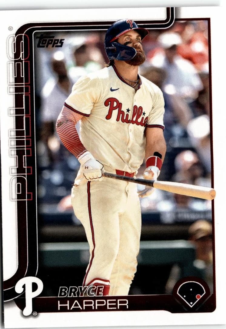 2025 Topps #250 Bryce Harper - Image 1