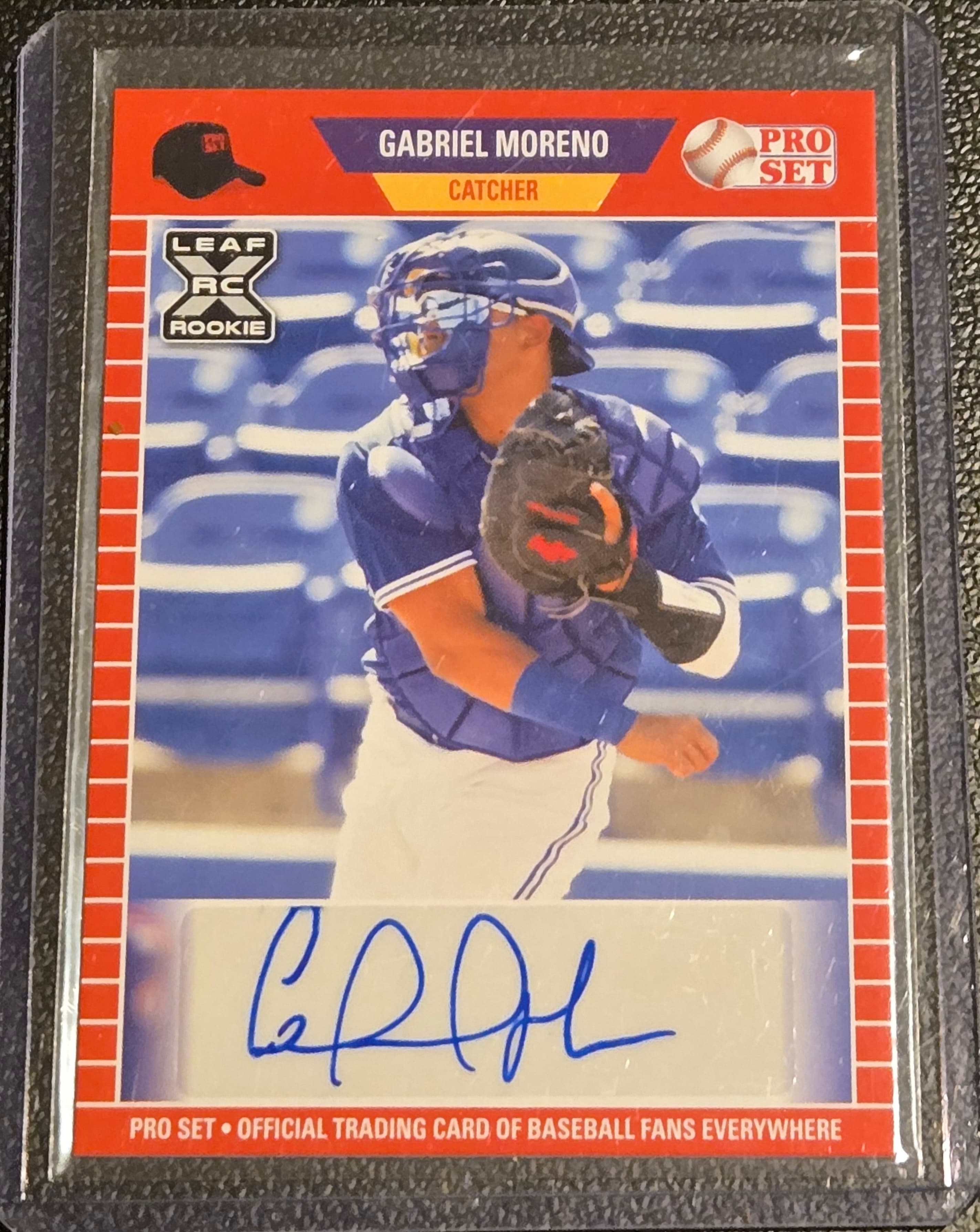 2021 Pro Set #PS-GM1 Gabriel Moreno Autographs - Image 1