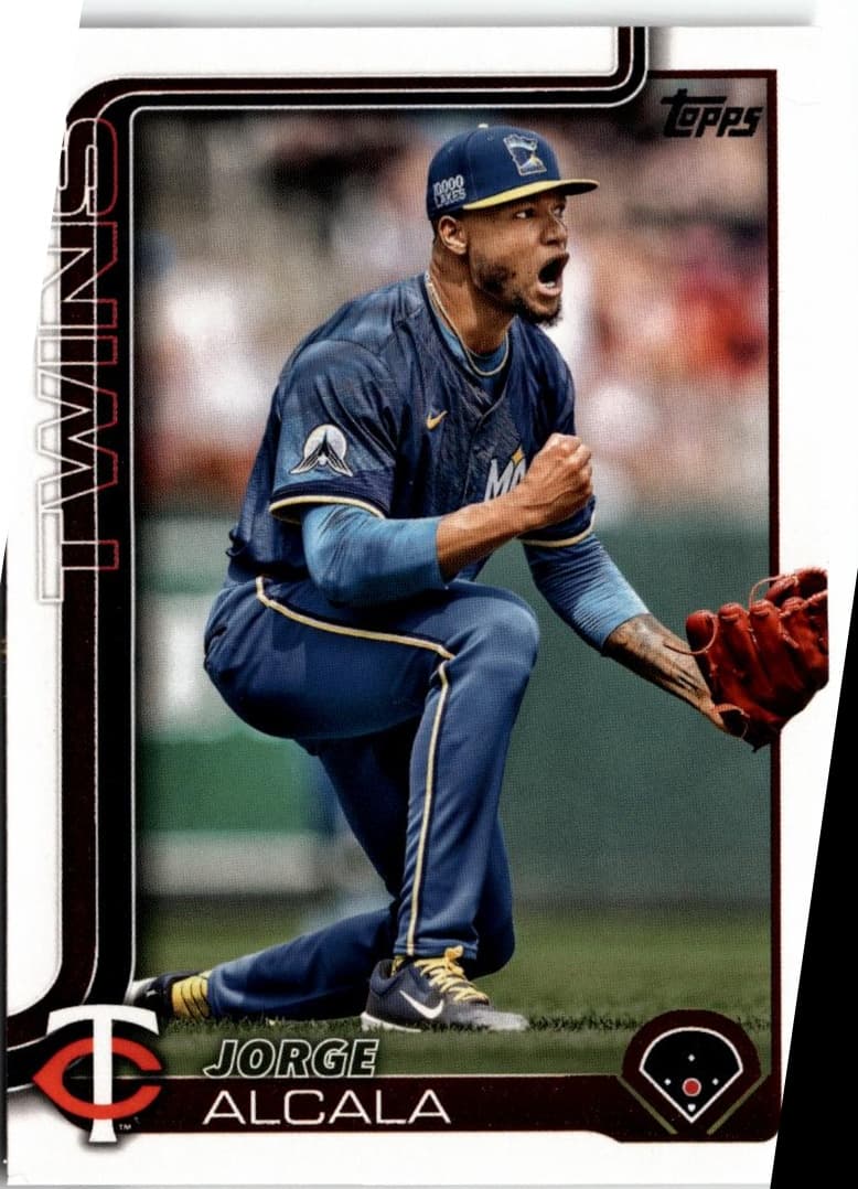 2025 Topps #336 Jorge Alcala - Image 1