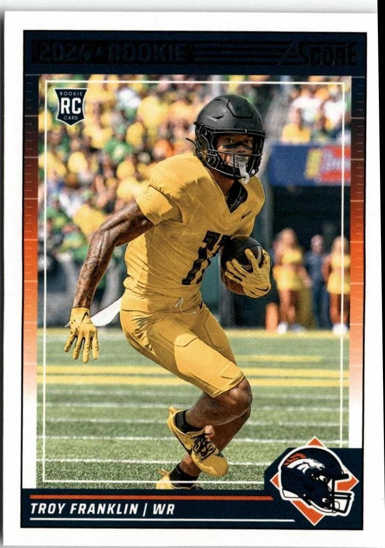 2024 Score #343 Troy Franklin - Image 1