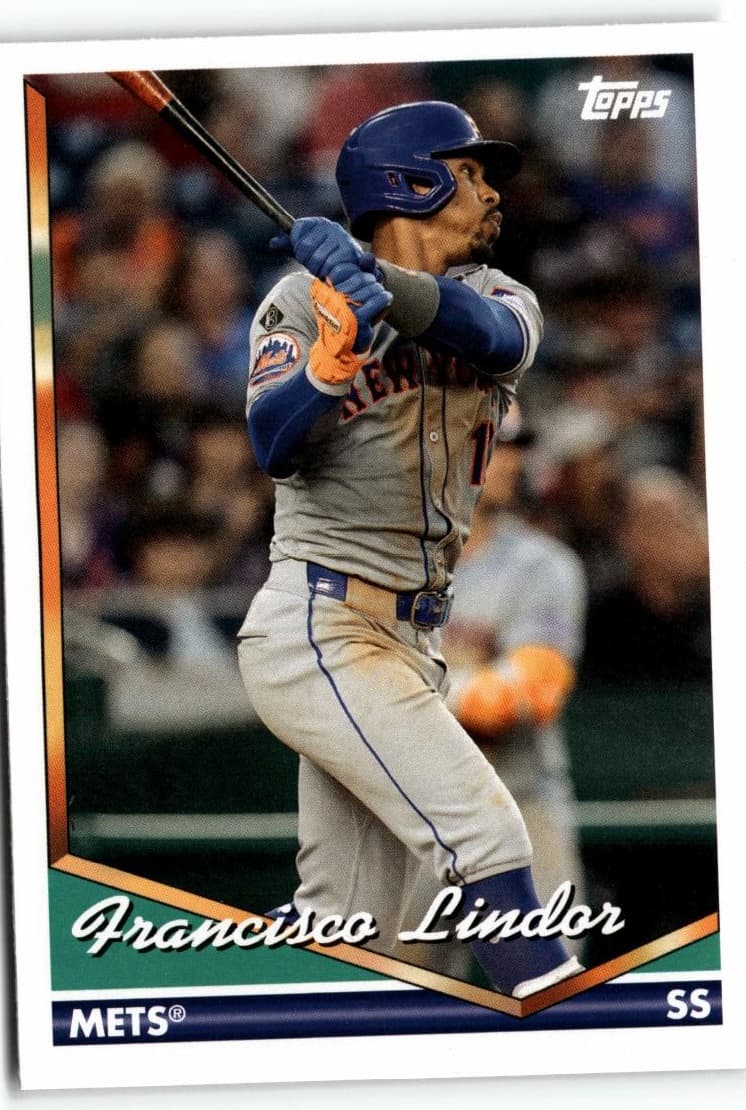 2024 Topps Archives #247 Francisco Lindor - Image 1