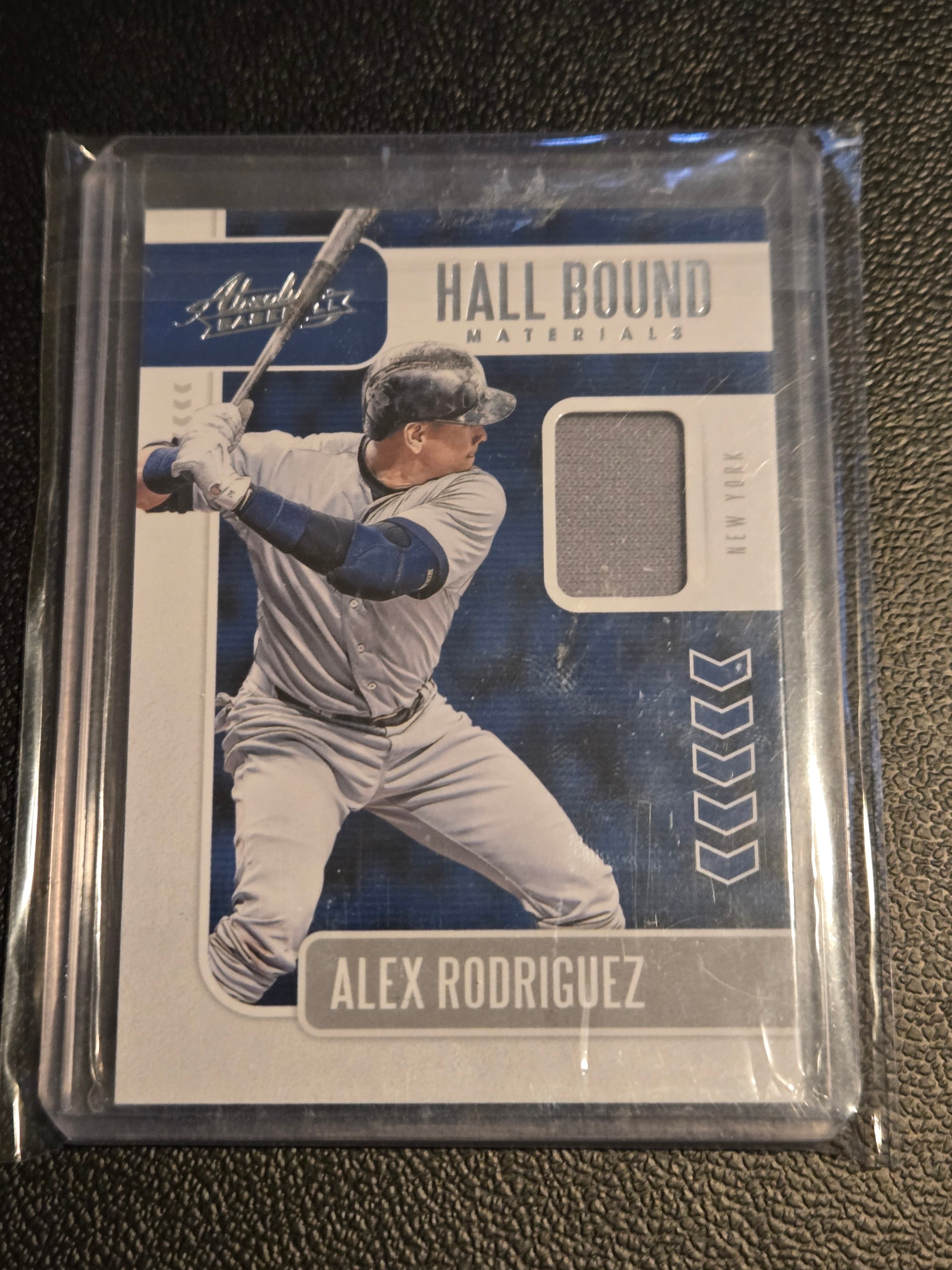 2020 Panini Absolute #HBM-AR Alex Rodriguez Hall Bound Materials - Image 1