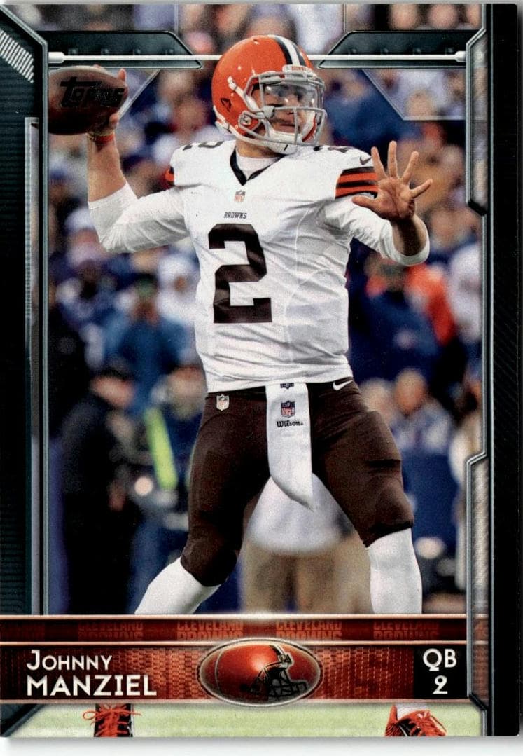 2015 Topps #56 Johnny Manziel - Image 1