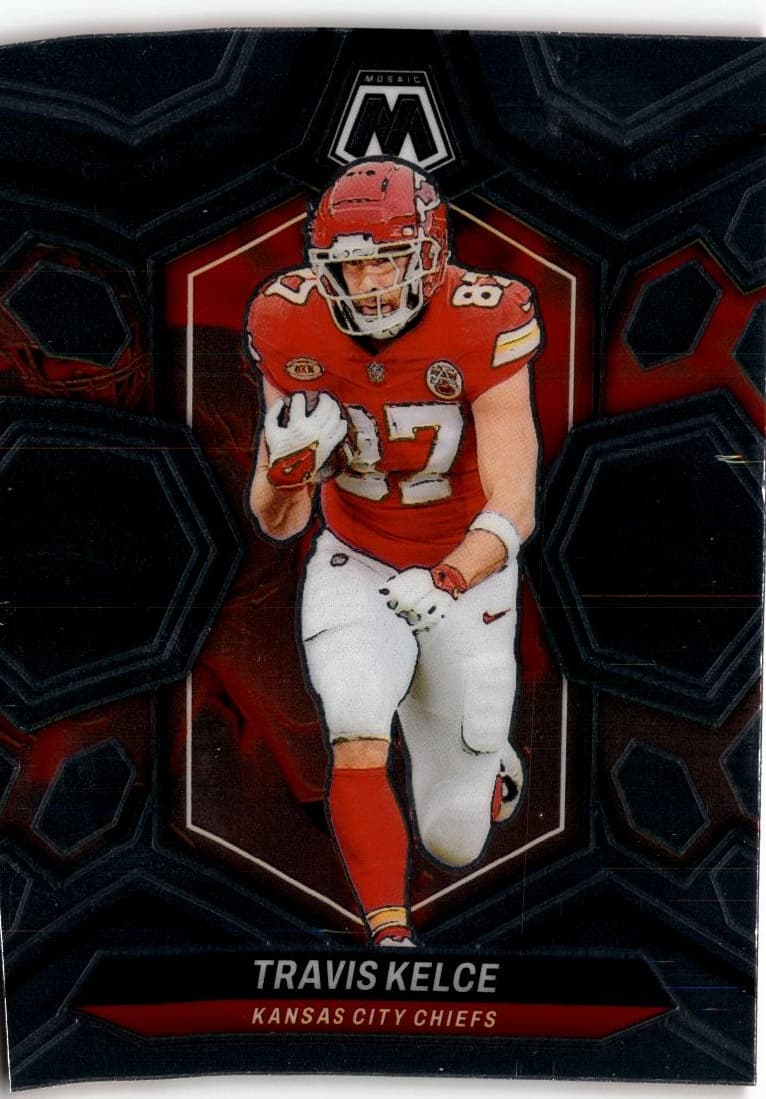 2024 Panini Mosaic #110 Travis Kelce - Image 1