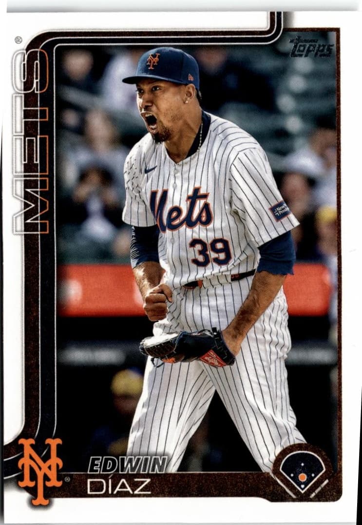 2025 Topps #286 Edwin Díaz - Image 1